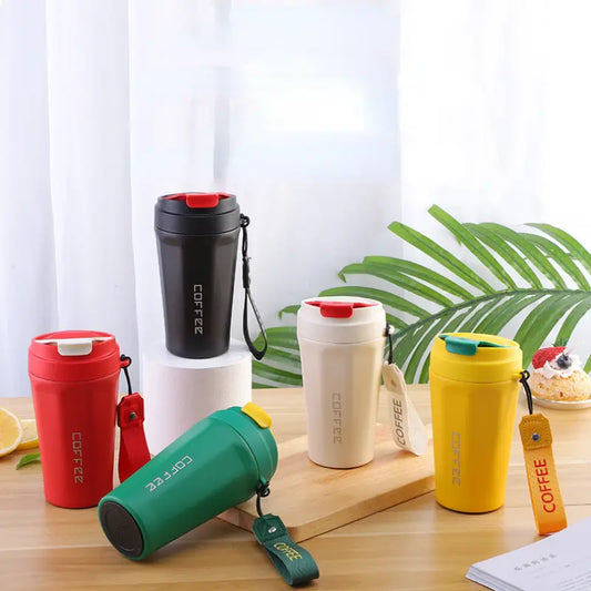 Creative Stainless Steel 304 Vacuum-insulated Flask Diamond Shaped Coffee Cup Portable Car Cup Ice Bully Cup Bottle Candy Water Cup Outdoor Camping Cup | Coffee Flask