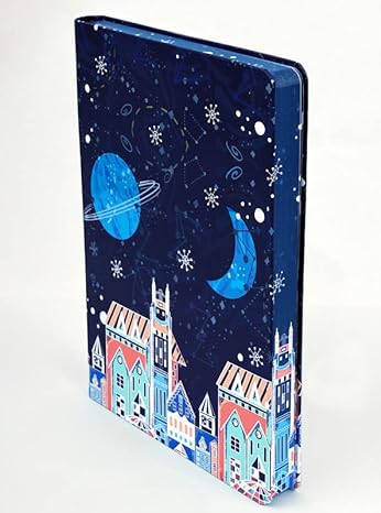 Dreamy Night Edge Printed Ruled Notebook (Blue Size : 150 X 220Mm, 610Gms)