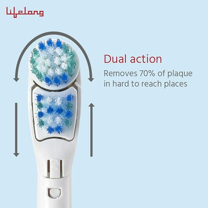 Lifelong LLDC09 Ultra Care Battery Operated Toothbrush With Replacement Head