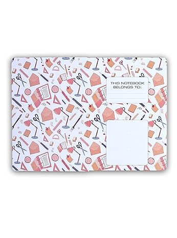 Finding Joy In Little Things Edge Printed Ruled Notebook (Orange Size : 150 X 220Mm, 610Gms)