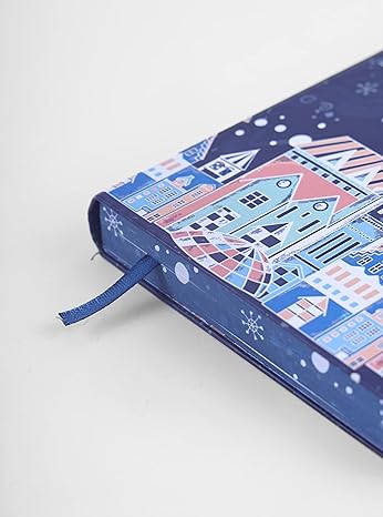 Dreamy Night Edge Printed Ruled Notebook (Blue Size : 150 X 220Mm, 610Gms)