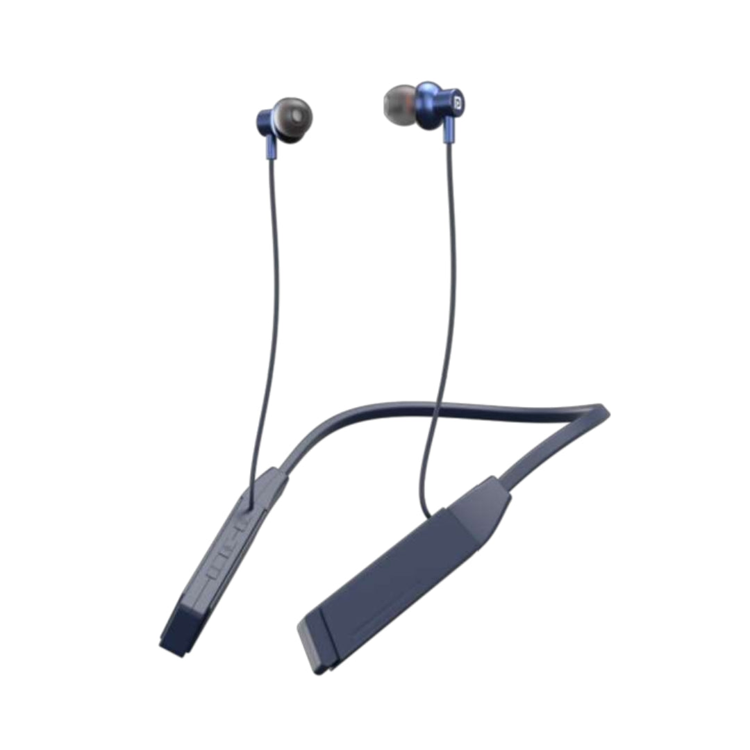 Portronics Harmonics Z2 Wireless Bluetooth 5.2 Headset with Mic, ENC Noise Cancelling, Upto 30Hrs Playtime, Fast Charging Type C Neckband, Voice Assistant, & in-line Controls