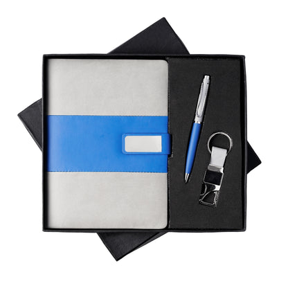 Personalized 3-in-1 Gift Set Pen and diary and keychain