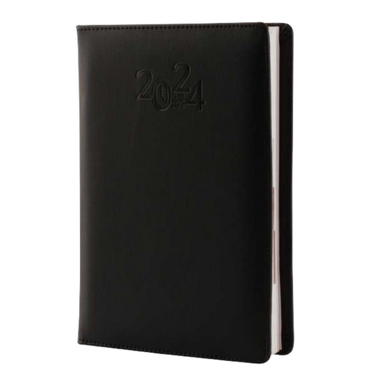 Perfect Bound PU Leather Cover New Year Diary