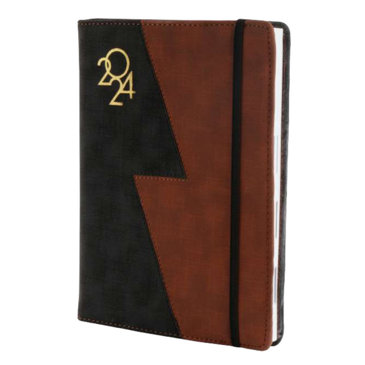 Perfect Bound PU Leather Cover NEW YEAR DIARY