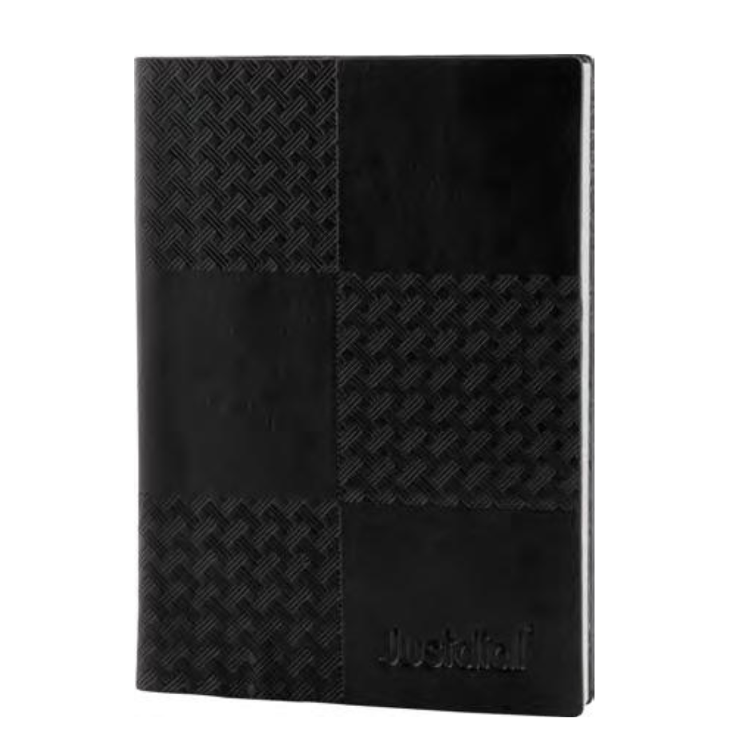 Leather cover perfect bound daily user diary