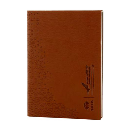 Leather cover perfect bound diary