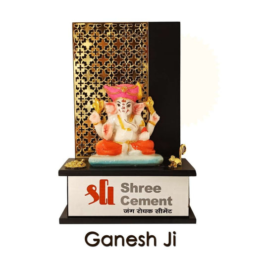 Customized Marble Ganesha Statue of Beauty With branding