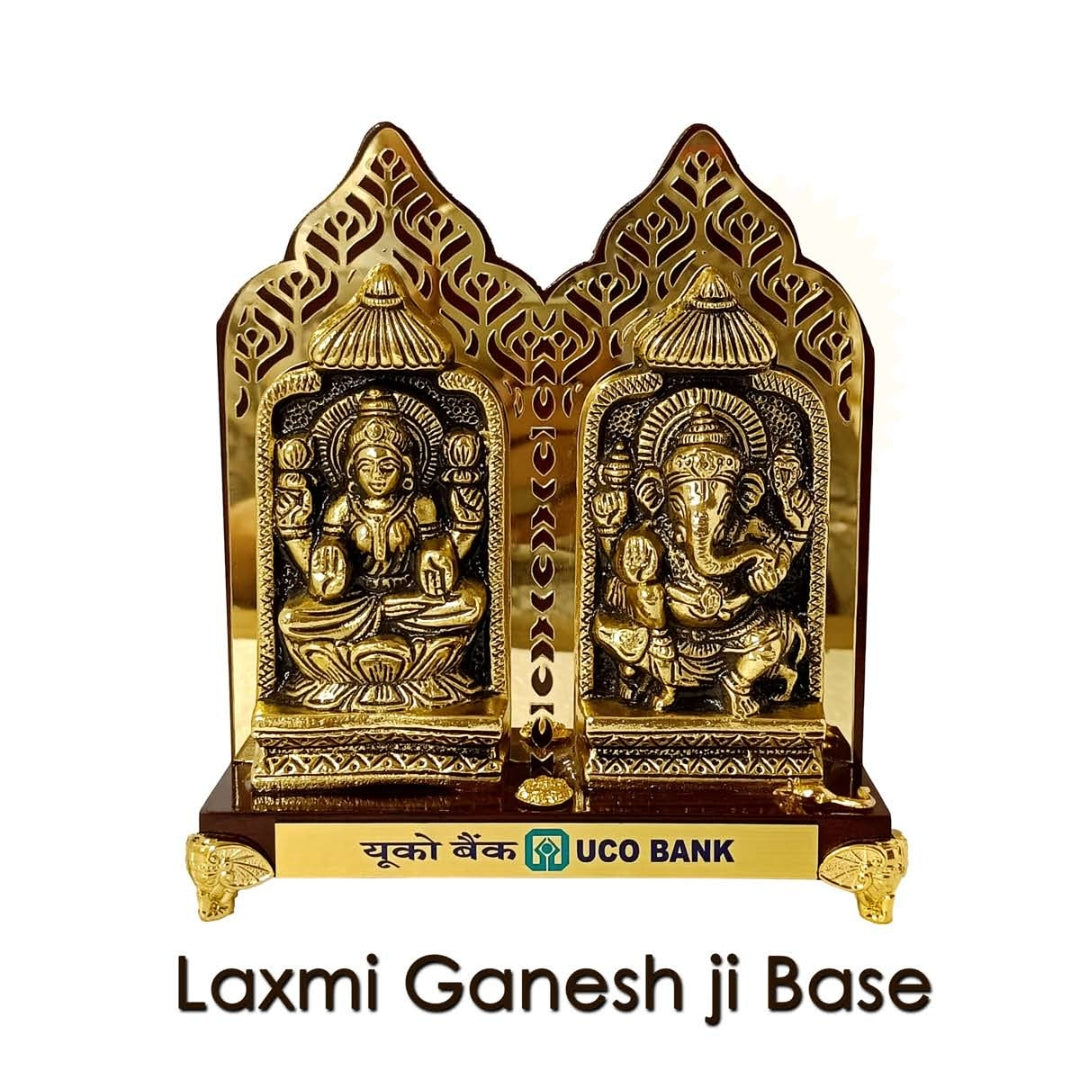 Customized Metal laxmi Ganesh Ji Base stand