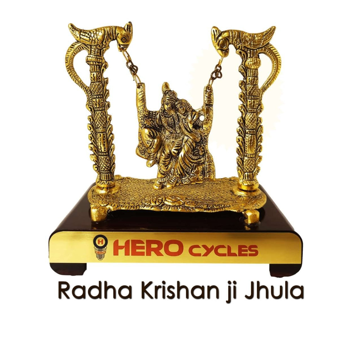 Customized Metal Radha krishna Jhula Base stand