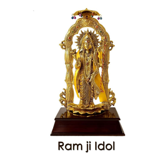 Standing Metal Ram ji Idol