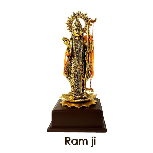 Standing Metal Ram ji Idol