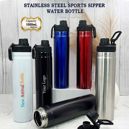 Sports Steel Sport Sipper Water Bottle gift to your friends, husband, wife, daughter, and your son