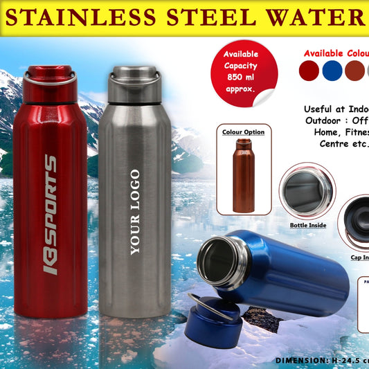 Sports Steel Sport Sipper Water Bottle gift to your friends, husband, wife, daughter, and your son