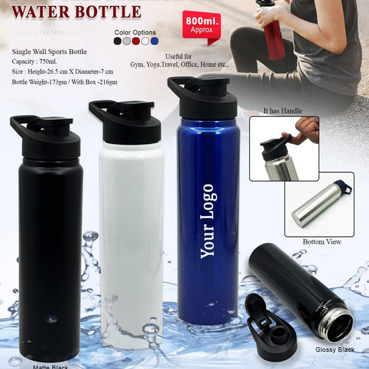 Steel Sport Sipper Water Bottle gift to your friends, husband, wife, daughter, and your son