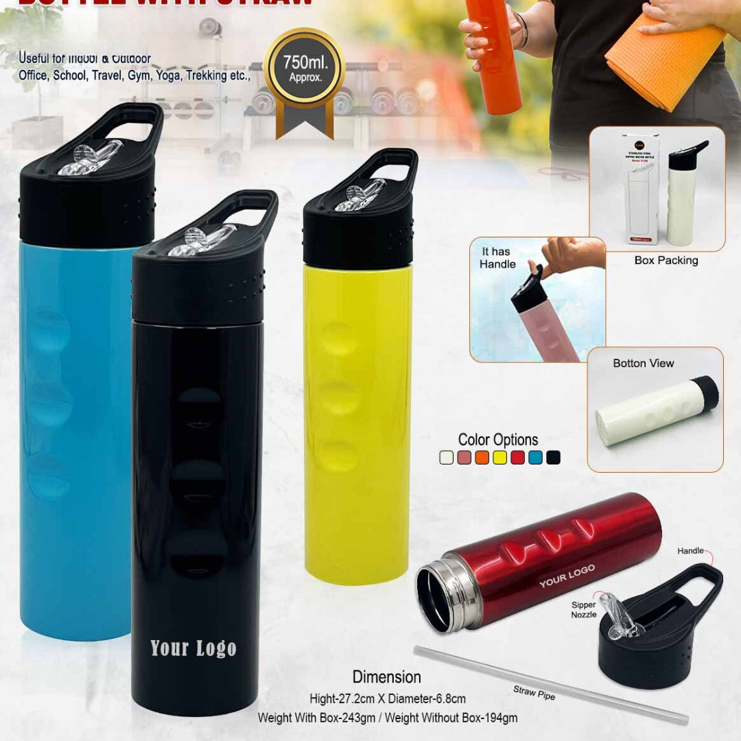 Steel Sport Sipper Water Bottle gift to your friends, husband, wife, daughter, and your son