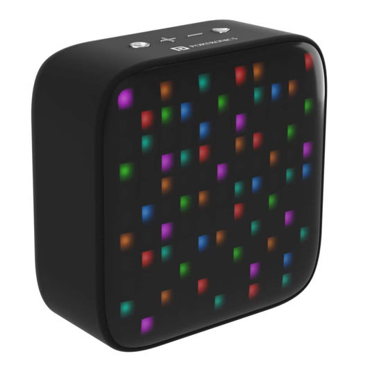 Portronics Pixel 8W Portable Bluetooth Speaker with 32 LED Displays Animation