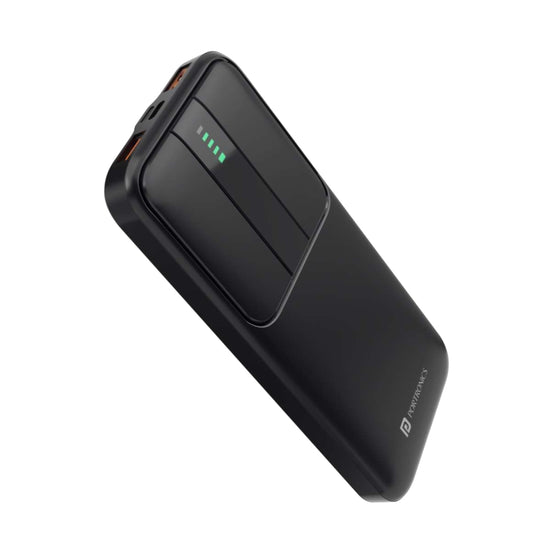 Portronics Power E 10K 10000 mAh,2.4A 12w Slim Power Bank with Dual USB Output Port for iPhone, Anrdoid & Other Devices.