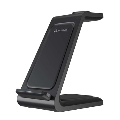 Portronics Freedom 33 3-In-1 Desktop Wireless Charger