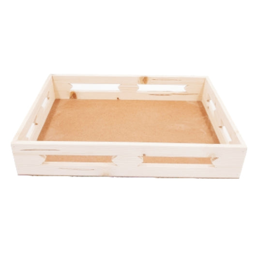 woodcraft  Pine Wood Tray Platter for Serving Gift Packing Gifting Tray