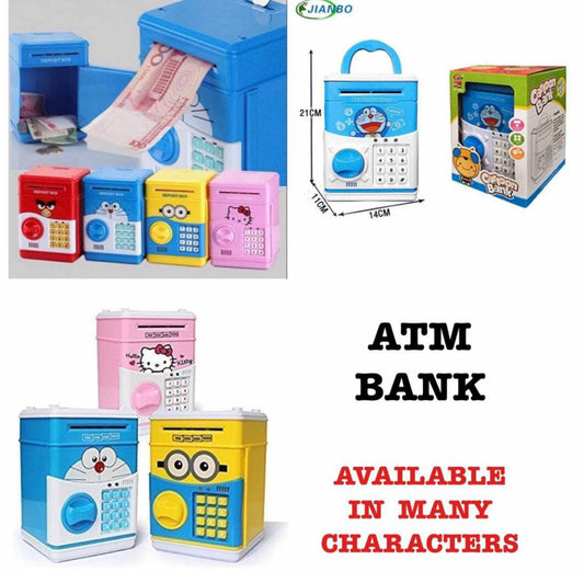 Electronic Mini ATM machine box for boy and girl