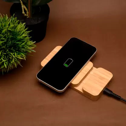 Wangari MTMF01 Charging Pad | Bamboo Wireless Charger