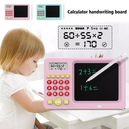 Calculator Handwriting Board Children Mathematical Thinking Logic Trainer